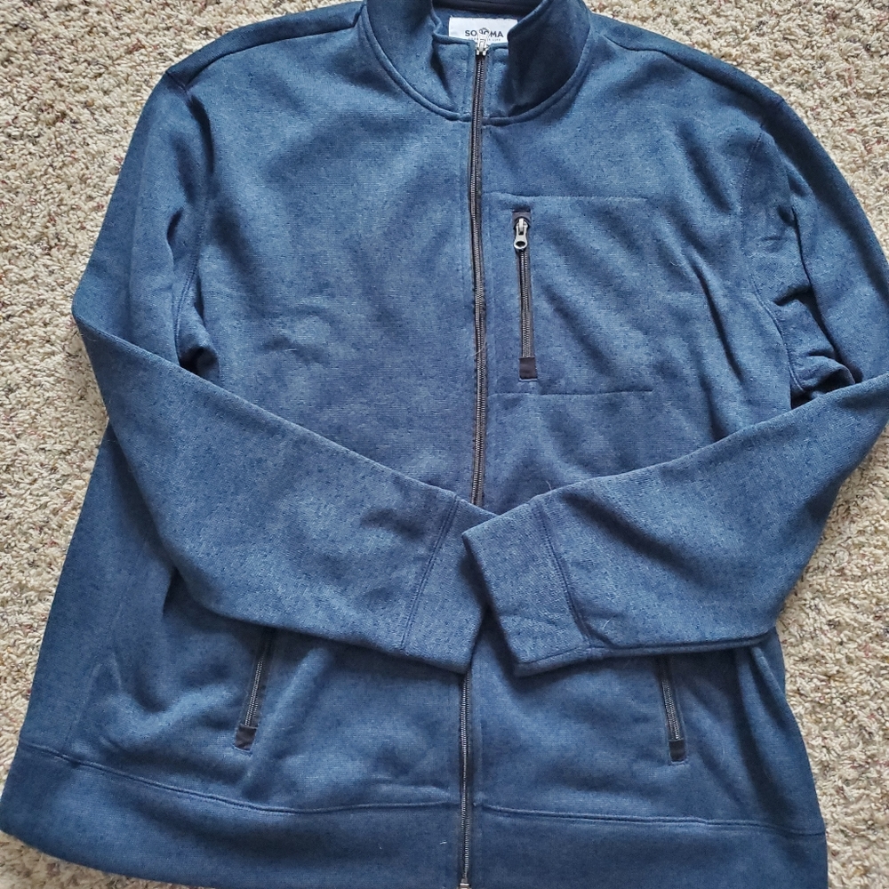 《MENS SONOMA ZIP UP》
